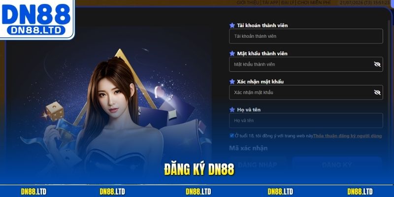 Đăng Ký DN88 – Mở Tài Khoản Nhanh Nhận Khuyến Mãi Khủng 2026