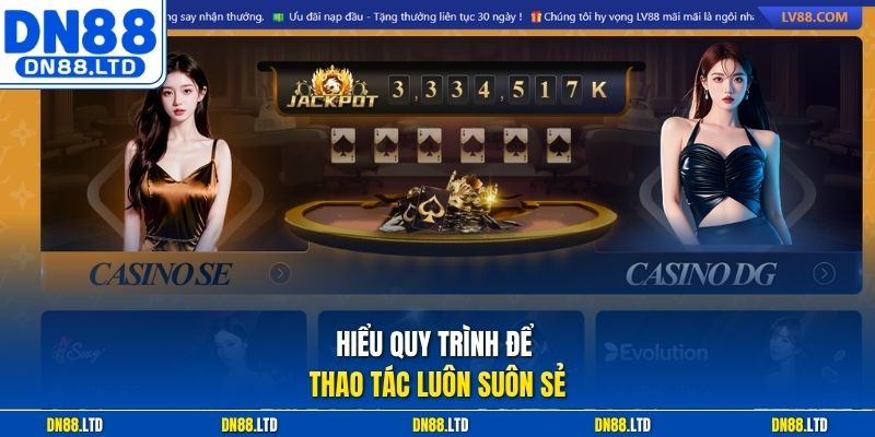 Hiểu quy trình để thao tác luôn suôn sẻ