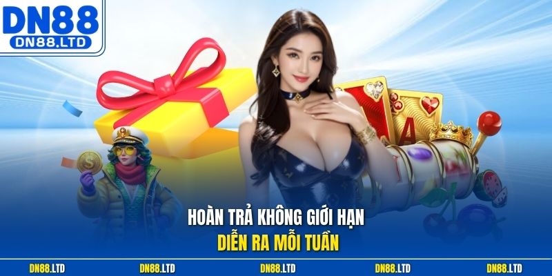 Hoàn trả không giới hạn diễn ra mỗi tuần