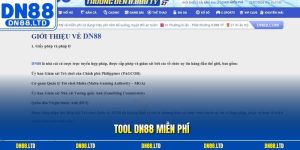 Tool DN88 Miễn Phí -  Phần Mềm Soi Cầu Dự Đoán Miễn Phí